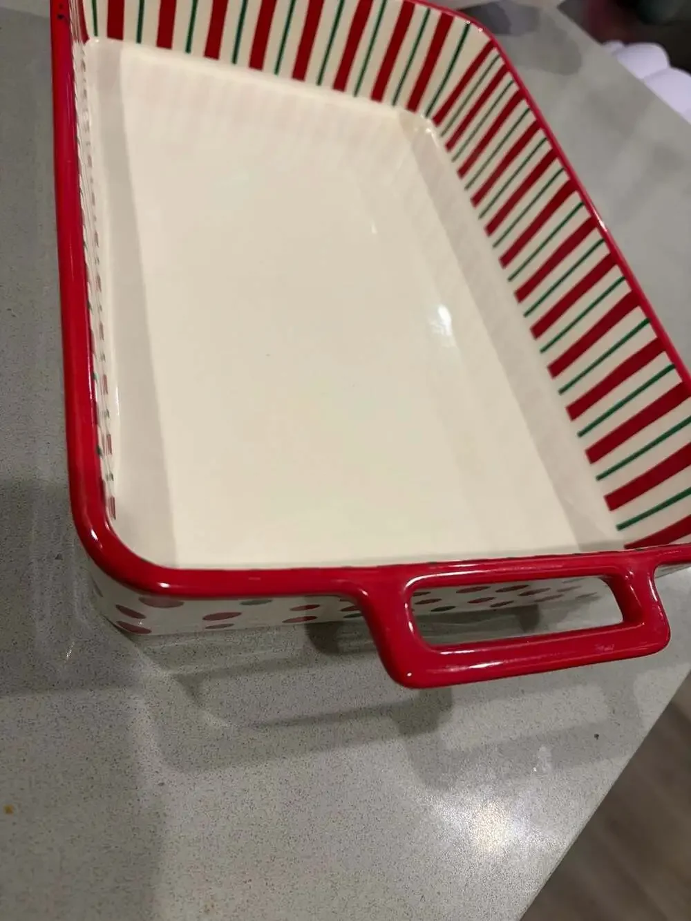 Holiday Stoneware Rectangular Baking Dish 9x13